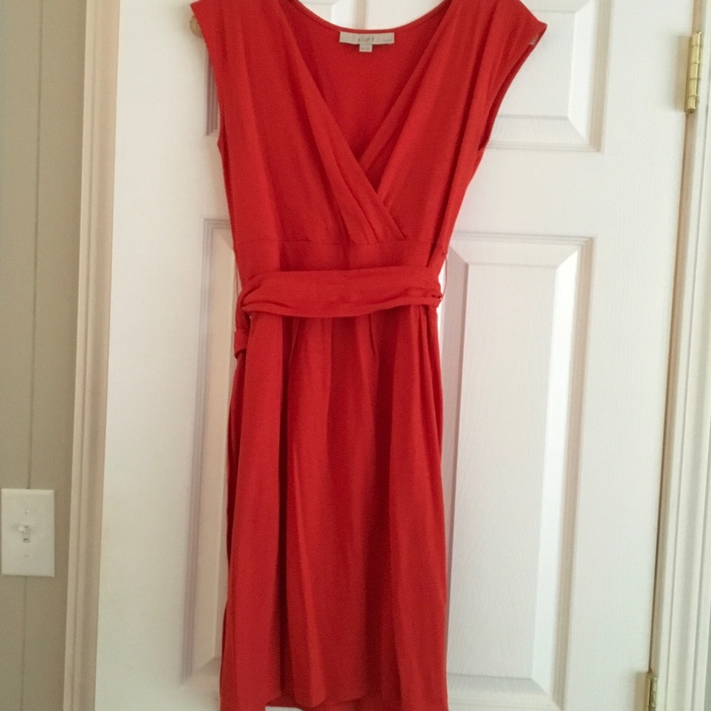 Vibrant LOFT Jersey Dress